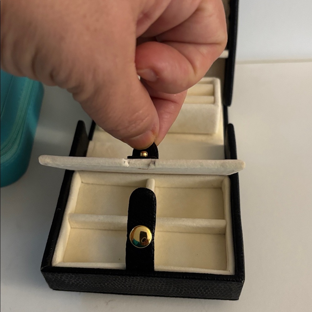 New Black and Blue & Blue Jewelry Travel Cases - Picture 3 of 4
